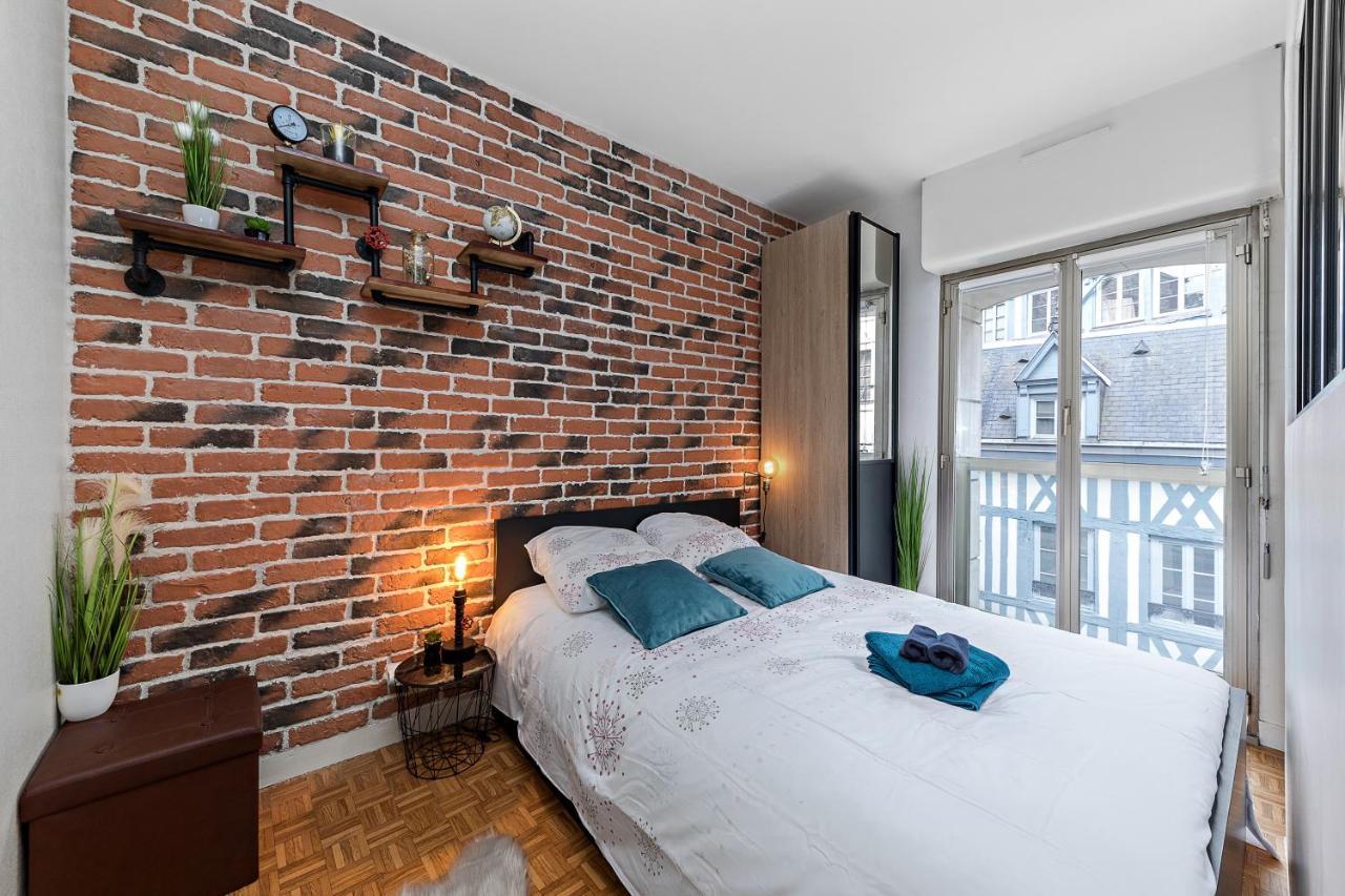 Vicomte/Cosy-Hypercentreville-Rouen/Netflix-Wifi/ Buitenkant foto