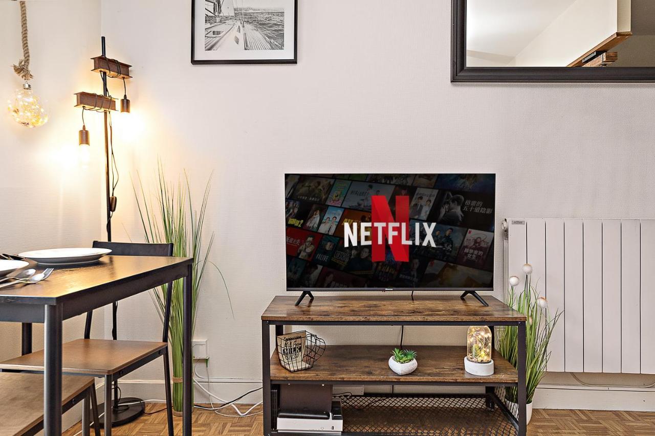 Vicomte/Cosy-Hypercentreville-Rouen/Netflix-Wifi/ Buitenkant foto